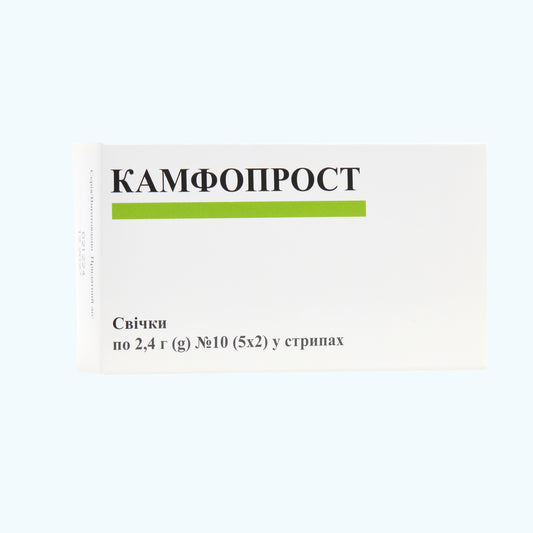 Свічки "Камфопрост"